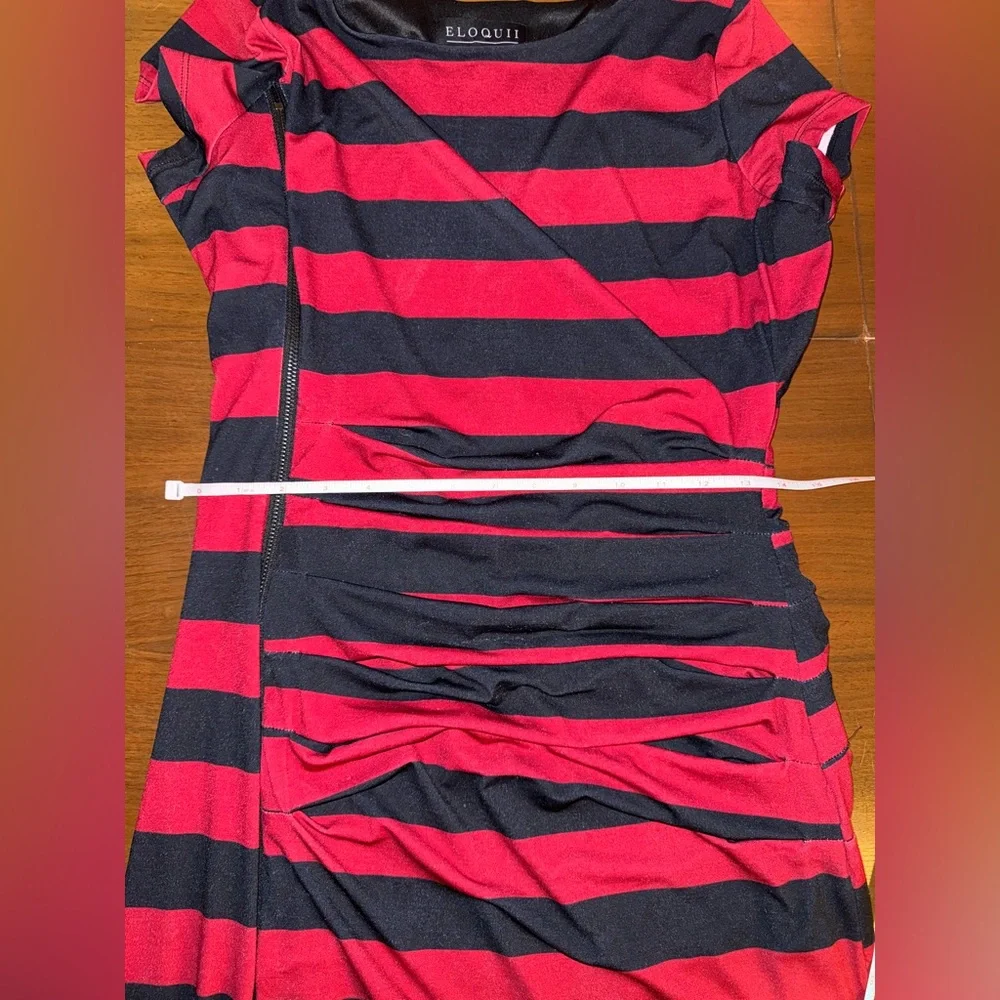 Eloquii Red and Black Dress - Picture 8 of 14